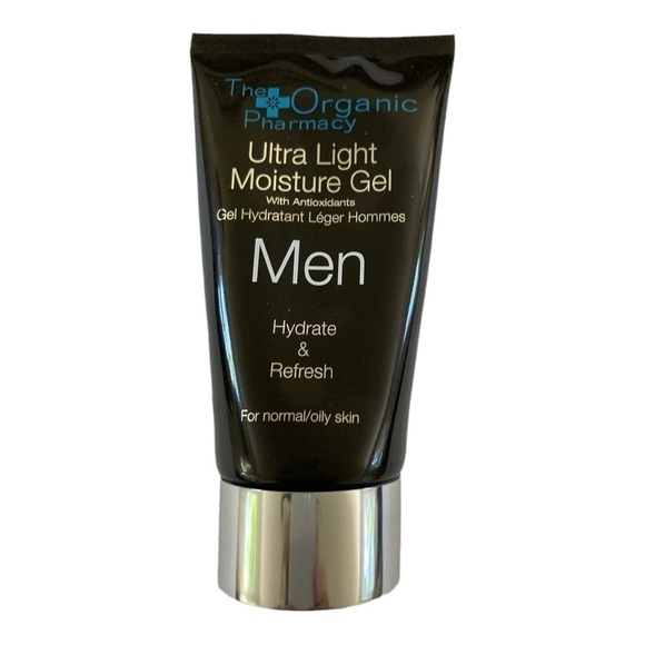 NWT The Organic Pharmacy  Men's 2.50 oz. Ultra Light Moisture Gel - Picture 1 of 2